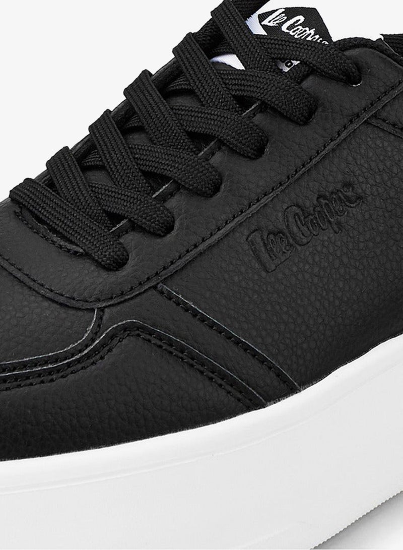 Lee Cooper Women's Solid Lace-Up Sneakers - Image 5